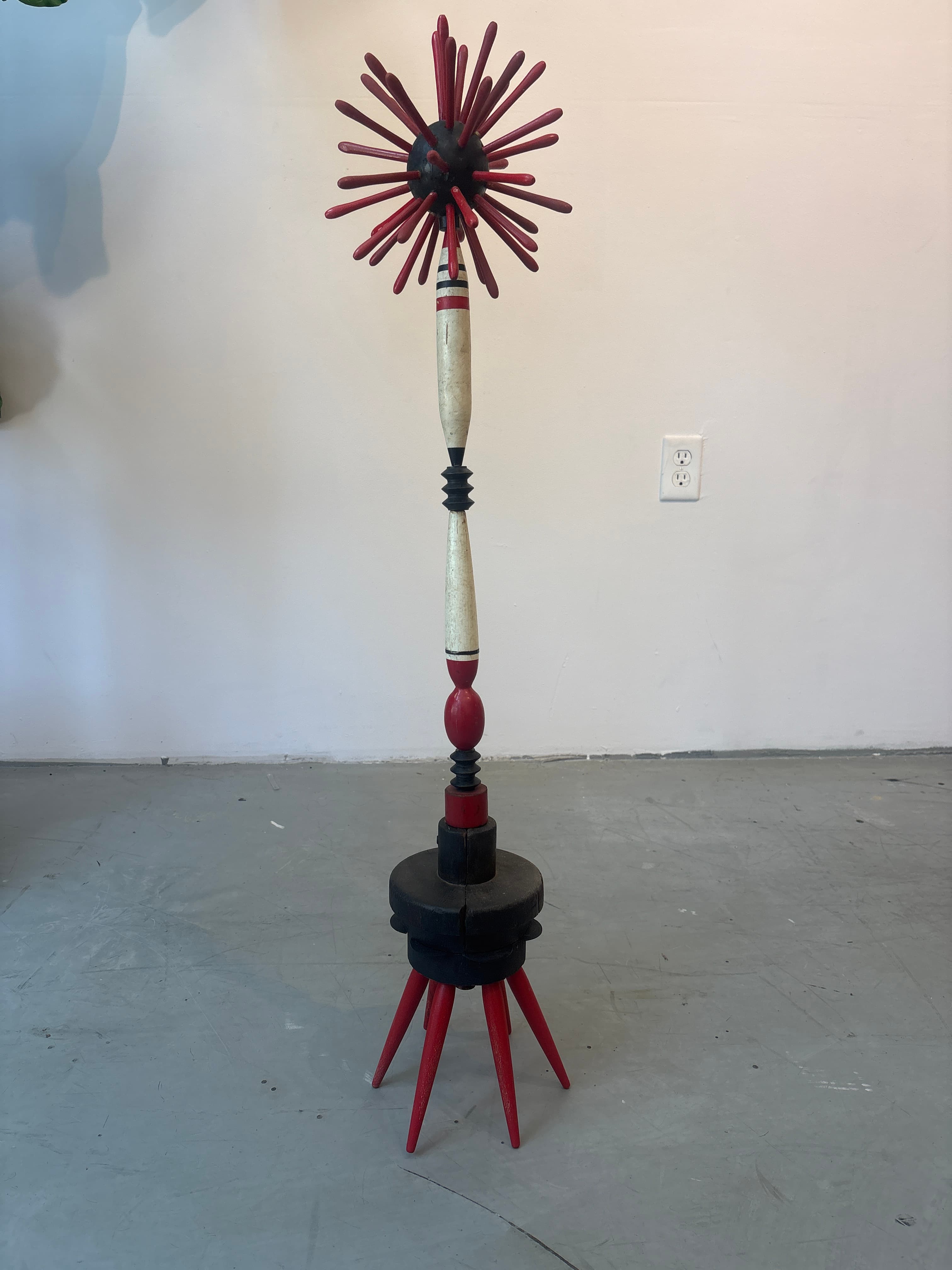 Paul Neuman, Red and Black Figure 4